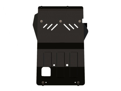 Kryt motoru - ocelový - Ford Ranger (2007 - 2012 - 2016)