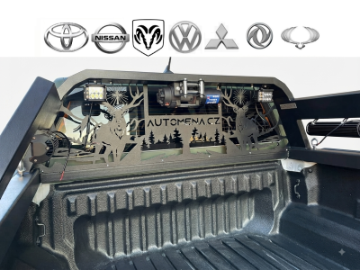 Rám korby na pick-up motiv poľovníctvo