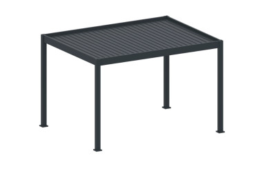 Pergola alu - bioklimatická prémiová o rozměru 3 × 4 metry